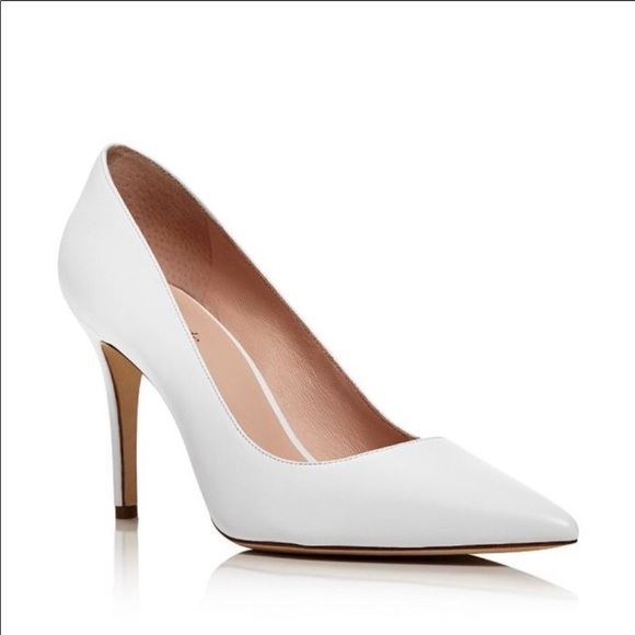 Pure white heels Clearance